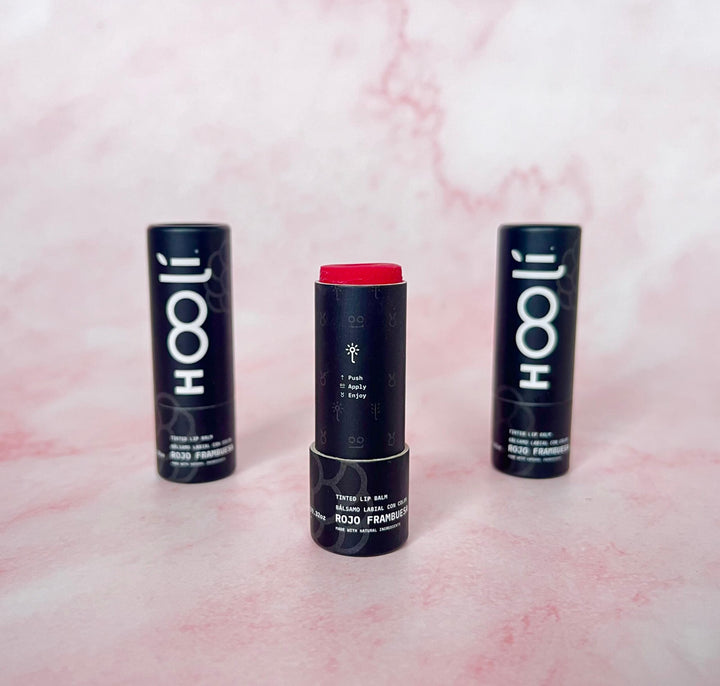 Bálsamo labial con color frambuesa – hooli-col